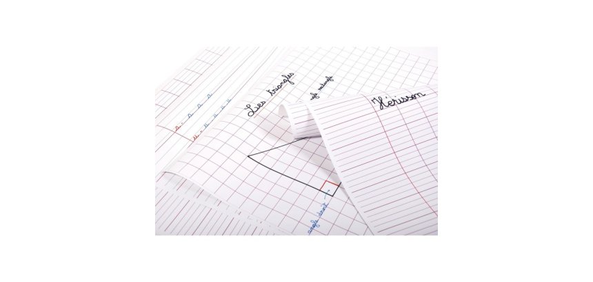PAPIER AFFICHE REGLURE, Paquet de 25 feuilles DL 3mm 90g/m2 au format 60x80cm