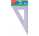 Maped 242636 squadra Plastica Trasparente