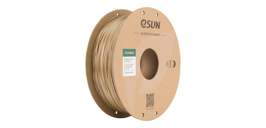 eSUN PLA-Metall Polymilchsäure Plus (PLA+) Messing 1 kg