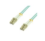 MCL FJOM3/LCLC-0.5M câble InfiniBand et à fibres optiques 0,5 m LC LC/LC Couleur aqua