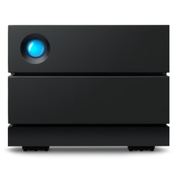 LaCie 2big RAID 16TB boîtier de disques 16 To Bureau Noir