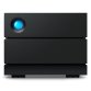 LaCie 2big RAID 16TB boîtier de disques 16 To Bureau Noir