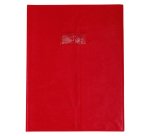 Protège-cahiers grain cuir PVC 22/100ème 24x32 cm