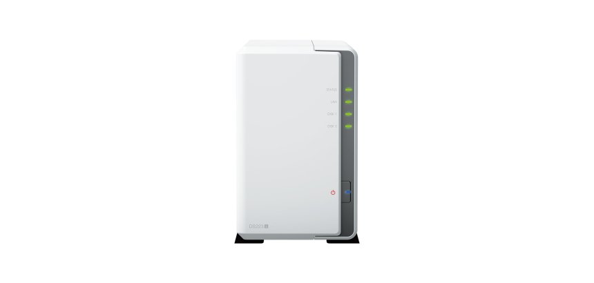 Synology DiskStation DS223J serveur de stockage NAS Bureau Realtek RTD1619B 1 Go DDR4 0 To DiskStation Manager Blanc