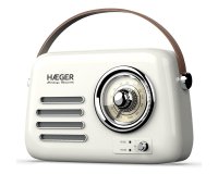 Haeger RB-CRE.003A radio Portátil Analógica Crema de color