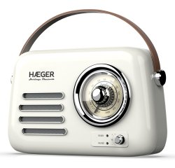 Haeger RB-CRE.003A radio Portátil Analógica Crema de color
