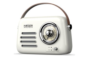 Haeger RB-CRE.003A radio Portátil Analógica Crema de color