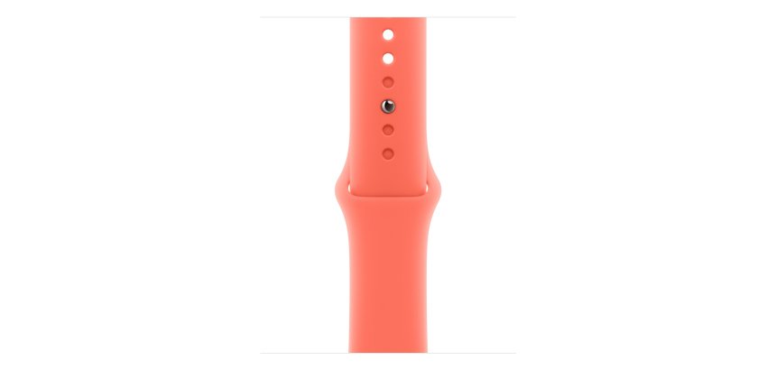 Apple MDT04ZM/A accessoire intelligent à porter sur soi Bande Orange Fluoroélastomère
