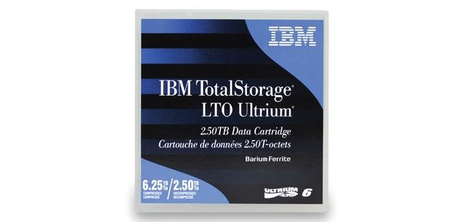 IBM LTO Ultrium 6 Blank data tape 2.5 TB