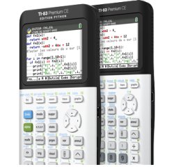 Calculatrice texas instruments graphique ti-83 premium ce édition python 192x87x20mm 240g ecran