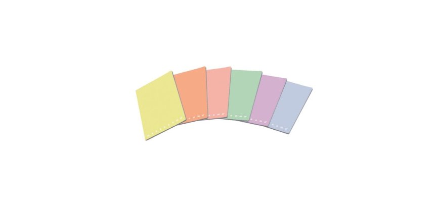 Pigna 02298900C writing notebook A4 20 sheets Assorted colours