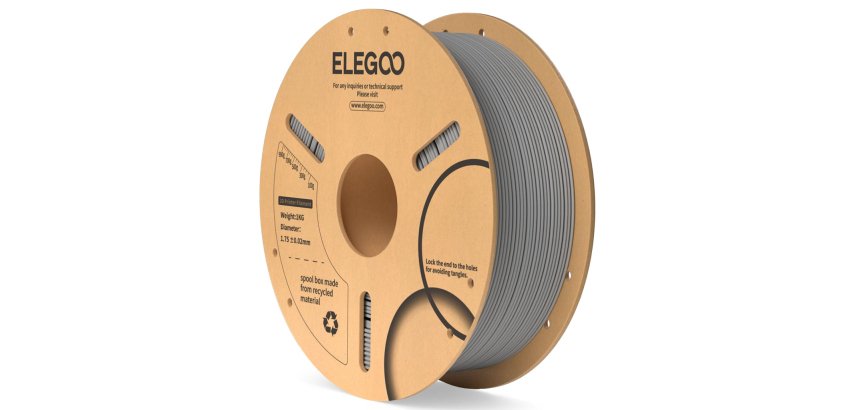 Elegoo PLA Polymilchsäure (PLA) Grau 1 kg