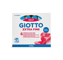 Giotto 352015 colore a tempera 12 ml Tubo Ciano