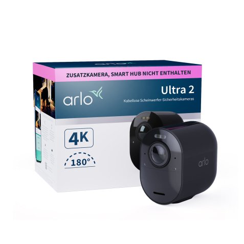 ARLO Caméra de surveillance Ultra 2 4K caméra supplémentaire - Black