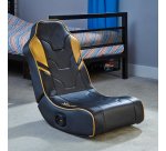 X Rocker 5132201 Siège pour jeu vidéo Siège de jeu sur console Siège rembourré Noir, Or