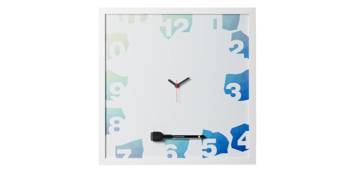 Bi-Office CG0250166 whiteboard 400 x 400 mm Steel Magnetic