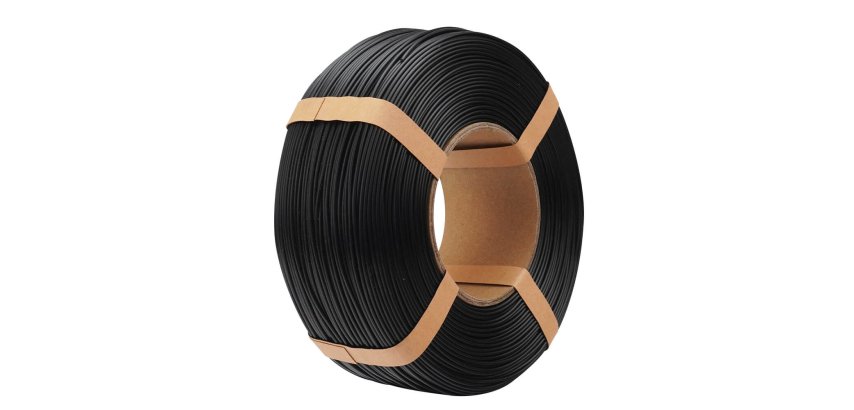 eSUN PLA-BASIC 1,75mm BLACK 1kg REFILL Polymelkzuur Zwart
