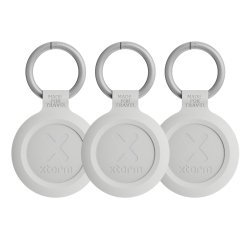 Xtorm XTAG2A0-3PACK Traqueur GPS et localisateur Universel Porte-clés intelligent Blanc