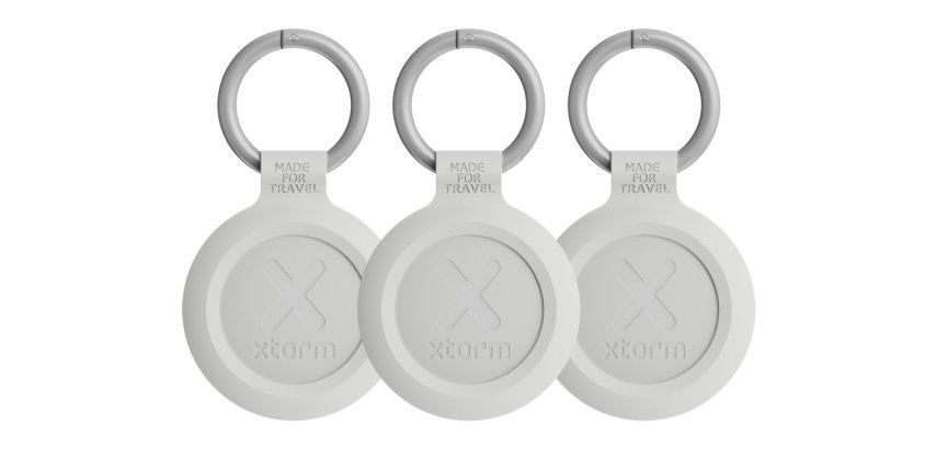 Xtorm XTAG2A0-3PACK Traqueur GPS et localisateur Universel Porte-clés intelligent Blanc