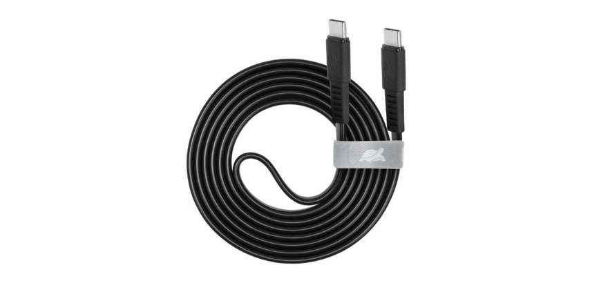 Rivacase PS6005 BK12 USB cable USB 2.0 2.1 m USB C 0.48 Gbit/s Black