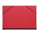 Carton à dessin Couleur à élastiques 28x38cm - Assortiment