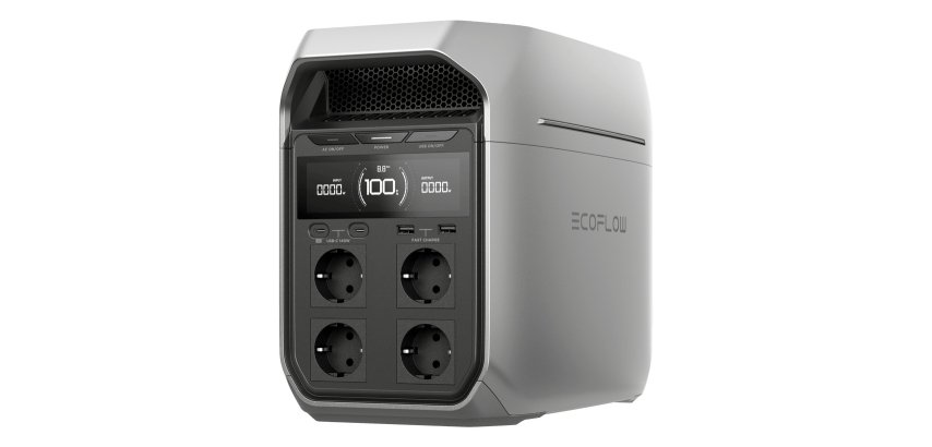 EcoFlow DELTA 3 Plus stazione di alimentazione portatile Litio Ferro Fosfato (LiFePo4) 1800 W 12,5 kg