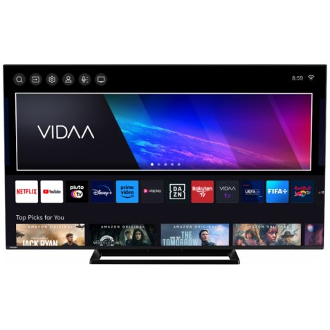 TOSHIBA TV QLED 4K 139 cm 55QV3363DG
