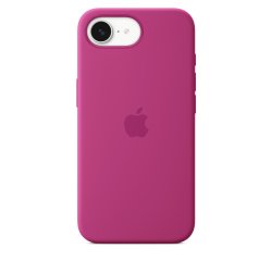 Apple Funda de silicona para el iPhone 16e - Fucsia