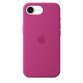 Apple Funda de silicona para el iPhone 16e - Fucsia