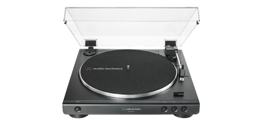 Audio-Technica AT-LP60XUSB Tocadiscos de tracción por correa Gris, Metálico Totalmente automático