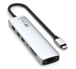 Satechi ST-P7SS hub & concentrateur USB Type-C 10000 Mbit/s Argent