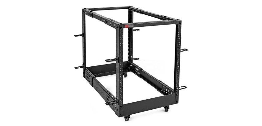 WP WPN-ROS-126X-B rack 12U Rack indipendenti Nero