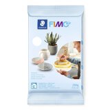 Pain 250 gr FIMO AIR BLANC - Simple, lisse, ne colle pas, PAS BESOIN DE CUISSON