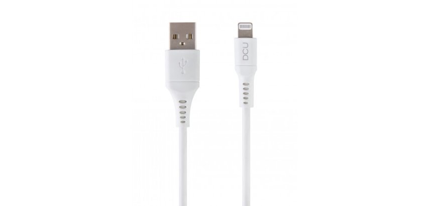 DCU Advance Tecnologic 34101290 câble Lightning 1 m Blanc