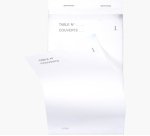 Bloc maître d'hôtel exacompta autocopiant numéroté 1/50 96x170mm 50 duplis