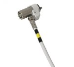 Mobilis 001272 câble antivol Noir, Blanc, Jaune 2 m