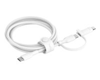 Belkin BoostCharge Pro câble USB USB 2.0 1,5 m USB C USB C/Lightning 0,48 Gbit/s 60 W Blanc
