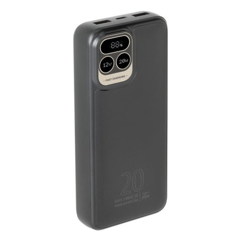 Rivacase VA2521 power bank Lithium Polymer (LiPo) 20000 mAh Grey