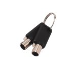 DICOTA D31832 accessoire de câble de verrouillage Clé Noir, Argent 1 pièce(s)