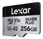 Lexar Professional SILVER PLUS 256 GB MicroSDXC UHS-I Clase 3