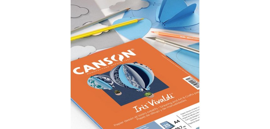 Canson Iris Vivaldi Foglio d'arte 25 fogli