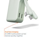 Cygnett CY5355PBCHE power bank 5000 mAh Green