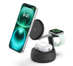 Belkin Qi2 Fitness tracker, Casques, Smartphone, Smartwatch Noir USB Recharge sans fil Charge rapide Intérieure