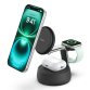 Belkin Qi2 Fitness tracker, Casques, Smartphone, Smartwatch Noir USB Recharge sans fil Charge rapide Intérieure