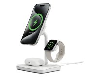 Cygnett CY5101BUNCP Caricabatterie per dispositivi mobili Cuffie, Auricolare, Smartphone, Orologio intelligente Bianco USB Carica wireless Ricarica rapida Interno