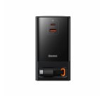 Baseus PowerCombo Universal Negro Corriente alterna Carga rápida Interior