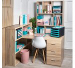 Chemise à élastiques 3 rabats carte lustrée 400g/m2 Skandi