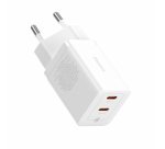 Baseus GaN5 Pro 40W Universal Blanco Corriente alterna Carga rápida Interior