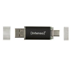 Intenso Twist Line USB flash drive 256 GB USB Type-A / USB Type-C 3.2 Gen 1 (3.1 Gen 1) Anthracite