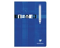Cahier Dessin piqué A4 32 pages uni Bleu - Bleu